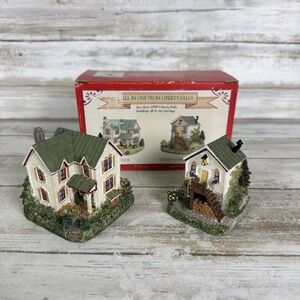 All in One from Liberty Falls Henshaw House Mother In Law Cottage 1999 Figurines